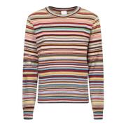 PS By Paul Smith Randig stickat plagg för kvinnor Aw24 Multicolor, Dam