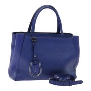 Fendi Vintage Pre-owned Laeder fendi-vskor Blue, Dam