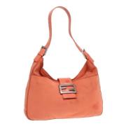 Fendi Vintage Pre-owned Nylon fendi-vskor Orange, Dam