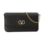 Valentino Garavani Mini VLogo Signature Axelväska Black, Dam