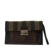 Fendi Vintage Pre-owned Canvas fendi-vskor Black, Dam