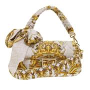 Fendi Vintage Pre-owned Tyg fendi-vskor White, Dam