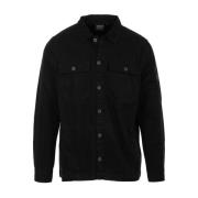 Barbour Svart Overshirt Skjortor Black, Herr