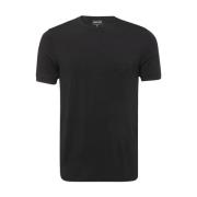 Giorgio Armani Svarta T-shirts och Polos Black, Herr