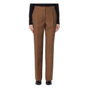 Jil Sander Slim Fit Byxor Brown, Dam