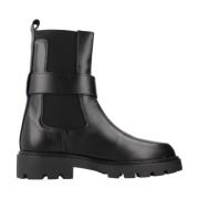 Alpe Klassiska Chelsea Boots Agnes-stil Black, Dam