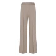 Cambio Stiliga Ava Jeans för Kvinnor Beige, Dam