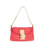 Fendi Vintage Pre-owned Tyg fendi-vskor Red, Dam