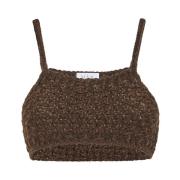 MVP wardrobe Cometa Knit-Bra Brown, Dam