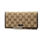 Gucci Vintage Pre-owned Bomull plnbcker Brown, Dam