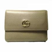 Gucci Vintage Pre-owned Laeder plnbcker Beige, Dam