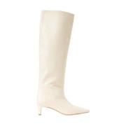 Staud CRM Cream Wally Boot Beige, Dam