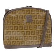 Fendi Vintage Pre-owned Canvas fendi-vskor Brown, Dam