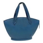 Louis Vuitton Vintage Pre-owned Laeder louis-vuitton-vskor Blue, Dam