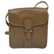 Yves Saint Laurent Vintage Pre-owned Canvas crossbodyvskor Brown, Dam