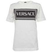 Versace Pre-owned Pre-owned Bomull toppar White, Dam