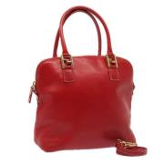 Fendi Vintage Pre-owned Laeder fendi-vskor Red, Dam