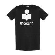 Isabel Marant Logopressad T-shirt Black, Herr