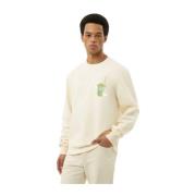 Filling Pieces Sweatshirt Ice Vendor Antique White White, Herr