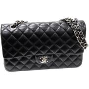 Chanel Vintage Pre-owned Laeder chanel-vskor Black, Dam