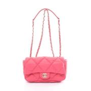 Chanel Vintage Pre-owned Laeder chanel-vskor Pink, Dam