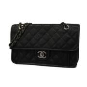 Chanel Vintage Pre-owned Laeder chanel-vskor Black, Dam