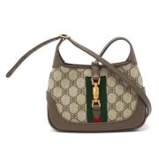 Gucci Vintage Pre-owned Canvas gucci-vskor Beige, Dam