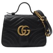 Gucci Vintage Pre-owned Laeder gucci-vskor Black, Dam