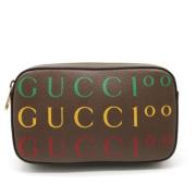 Gucci Vintage Pre-owned Laeder gucci-vskor Brown, Dam