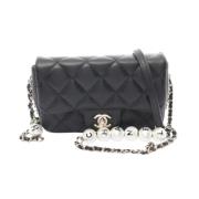 Chanel Vintage Pre-owned Laeder chanel-vskor Black, Dam