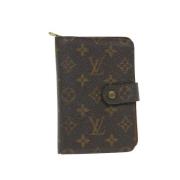 Louis Vuitton Vintage Pre-owned Belagd canvas plnbcker Brown, Dam