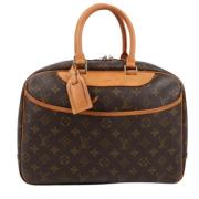 Louis Vuitton Vintage Pre-owned Laeder handvskor Brown, Dam