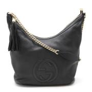 Gucci Vintage Pre-owned Laeder gucci-vskor Black, Dam