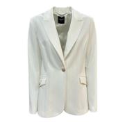 Guess Celia Blazer i twill-stretch White, Dam