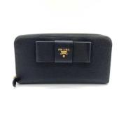 Prada Vintage Pre-owned Laeder plnbcker Black, Dam