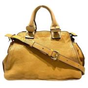 Chloé Pre-owned Pre-owned Tyg handvskor Brown, Dam