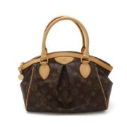 Louis Vuitton Vintage Pre-owned Canvas handvskor Brown, Dam