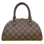 Louis Vuitton Vintage Pre-owned Canvas handvskor Brown, Dam