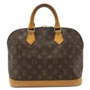 Louis Vuitton Vintage Pre-owned Canvas handvskor Brown, Dam