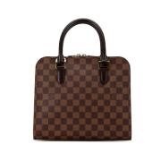 Louis Vuitton Vintage Pre-owned Canvas handvskor Brown, Dam