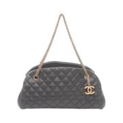 Chanel Vintage Pre-owned Laeder chanel-vskor Black, Dam