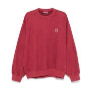 Carhartt Wip Stiligt Sweatshirt för Utomhusäventyr Red, Herr