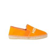 Kenzo Orange Espadriller med Logotyp Orange, Dam