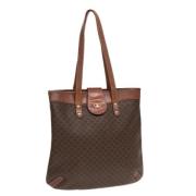 Celine Vintage Pre-owned Laeder totevskor Brown, Dam