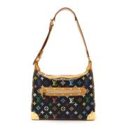 Louis Vuitton Vintage Pre-owned Canvas axelremsvskor Multicolor, Dam