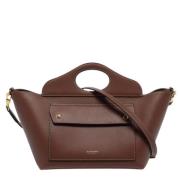 Burberry Vintage Pre-owned Laeder totevskor Brown, Dam