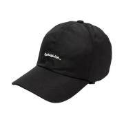 Nanushka Svart keps med broderad logotyp Black, Dam