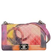 Chanel Vintage Pre-owned Laeder crossbodyvskor Multicolor, Dam