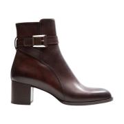 Magnanni Elegant ankelboot med alligator detaljer Brown, Dam