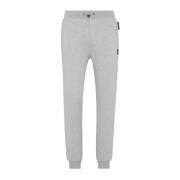 Plein Sport Grå Sweatpants Scratch Stilfull Högkvalitativ Bomull Gray,...